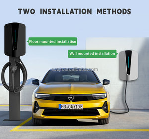 Nuovissima Colonnina di <span class=keywords><strong>Ricarica</strong></span> EV da 22KW con Schermo LED, Montaggio a Parete, Protezione IP65, per Uso Domestico e Commerciale - Product Image 5