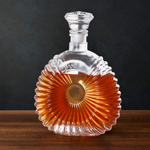 Tùy chỉnh chuyên nghiệp cao cấp 750ml rồng pha lê Tequila Brandy <span class=keywords><strong>Cognac</strong></span> xo Vodka Whisky rượu chai thủy tinh - Product Image 5