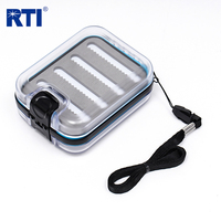 Boîtes de rangement pour matériel de pêche, appâts et leurres, double face, haute résistance, mini
