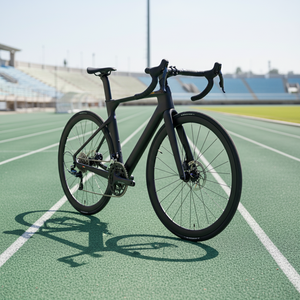 Bicicleta de Carretera de Fibra de Carbono R5pro 700c, Nueva Llegada 2026, con Frenos de Disco Hidráulicos Completos y Pedales Ordinarios - Product Image 1