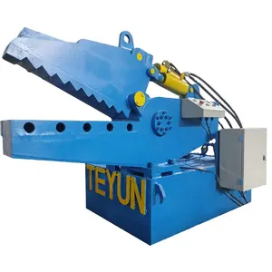 Europe top quality alligator shear machine used for scrap copper wire steel plate