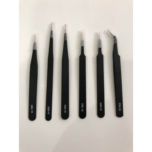 DIY Perler Bead Tweezers, Anti-static Electronic Repair Devices, Bird's Nest Hair Removal, Eyelash <b>Extensions</b>, <b>Nail</b> Art, Manual - Product Image 2