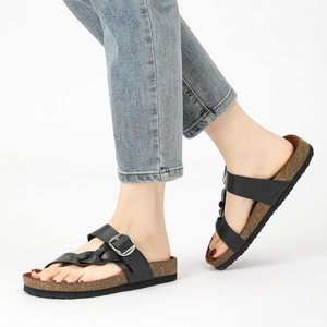 Sandalias de playa con hebilla tejida de verano europeo y americano 2025, <span class=keywords><strong>plataforma</strong></span> plana informal con diseño transpirable de suela gruesa - Product Image 3