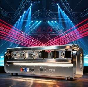 6 occhi 300mw luce Laser rossa e 6 pezzi 500mw colore pieno RGB Dmx testa mobile luce Laser per Dj <span class=keywords><strong>discoteca</strong></span> Night Club Bar - Product Image 4