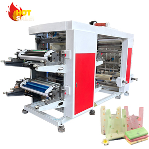 Impresora Flexográfica Automática de Rollo a Rollo para Película Plástica, Tipo Engranaje, Precio de Fábrica, Máquina de Impresión Flexo de 4 Colores para Bolsas de Plástico - Product Image 1