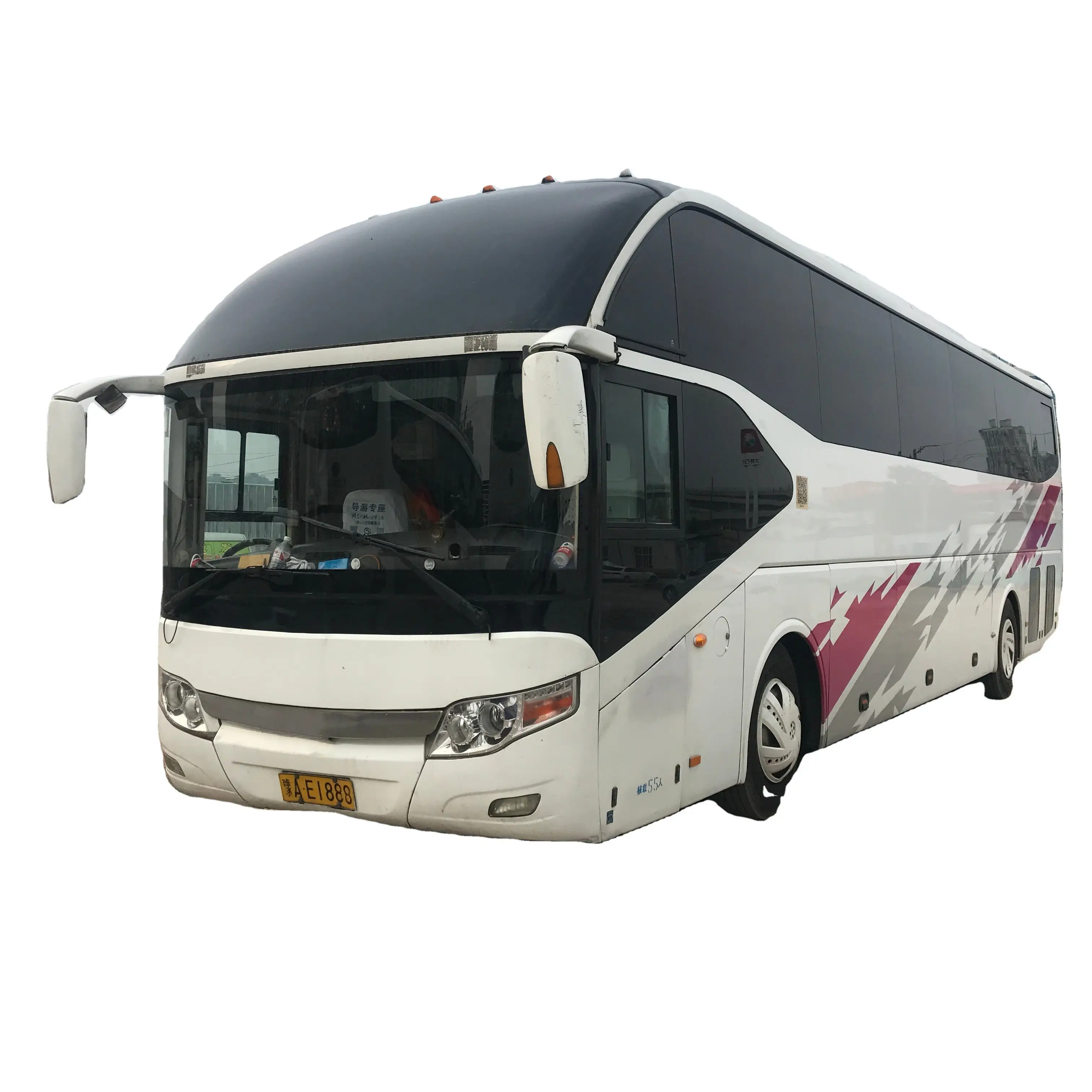 Ônibus usado yutong 50 lugares usado autocarro passageiro ônibus à venda feito na china