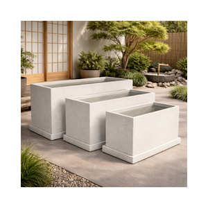 Macetas de Fibra de Vidrio de la Mejor Calidad para Interiores/Exteriores, Macetas para Flores, Nuevo Modelo Ecológico, Nuevos Diseños, Ligeras - Product Image 1