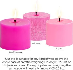 Forma di fiocco candela colorante per cera di soia/cera paraffina colorante - Product Image 3