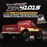 Voiture RC électrique brossée Yikong YK 41015 YK41015 1/10 4x4 télécommandée, véhicule tout-terrain Rock Crawler