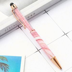 Promotional Rose <b>Gold</b> Metal Ballpoint <b>Pen</b> 1.0mm Custom Logo Printed Pattern Luxury Advertise Christmas Style Feather Body - Product Image 5