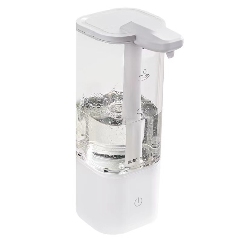 2024Large Capacity 550ml Hotel Kitchen Dishwasher Wall Mounted Touchless Plastic Electric Automatic Sensor Liquid Soap Dispenser