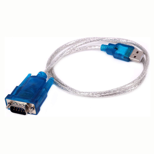 USB 2.0 to RS-232 Male (9-Pin) DB9 Serial Converter Cable Compatible for Windows 10/8.1/8/7/VISTA/XP, Mac OS X 10.6 and Above