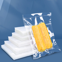 Sachet d'emballage sous vide tubulaire transparent pour viande séchée, qualité alimentaire, recyclable, en PE PA, résistant à la chaleur, pour lait et gelée