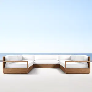 patio luxury couches sofa garden teak wood sofa sets hotel modern sectional sofa outdoor furniture