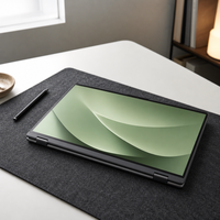 Nouvel ordinateur portable tactile pliable à 360 degrés de 15,6 pouces pour le développement de codes, AMD Ryzen 3 3200U, 16 Go de RAM, 512 Go de SSD, Windows 11