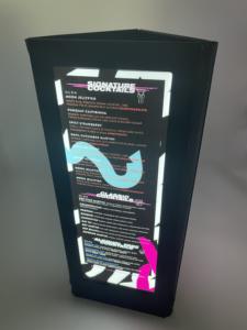 होटल के रेस्तरां बार इस्तेमाल किया चमड़े मेनू धारक/प्रबुद्ध नेतृत्व में मेनू/प्रकाश मेनू कवर - Product Image 5