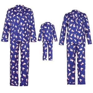Conjunto de Pijamas Familiares de Oso <span class=keywords><strong>Polar</strong></span> Navideños Personalizados, Ropa de Dormir de Poliéster para Hombres, Mujeres y Niños, Ropa de Casa, Dropshipping POD - Product Image 4