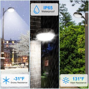 150W 100W 50W LED Barn Light Dusk to Dawn 11200LM 5000K IP65 Flood Security Wall Lights Outdoor Lighting for Yard Warehouse - Product Image 3