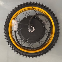 Kit de Conversion Moteur Électrique de Moyeu de Vélo Électrique Haute Vitesse 8KW 72V 8000W QS273 V3 V4, Moteur 3.5T 4T 5T