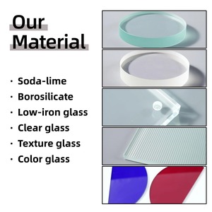 Vidrio Templado BOGLASS Personalizado Ultra Transparente de 10 mm con Borde Escalonado <span class=keywords><strong>para</strong></span> Iluminación, Cubiertas de Lámparas, Uso en Interiores - Product Image 5