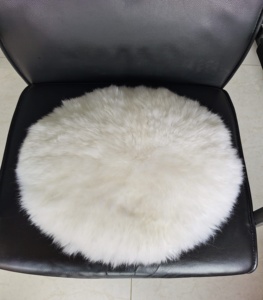 Promotion Modern Australian Sheepskin Extra Thick Non-Slip Breathable Durable Seat <strong>Cushion</strong> Genuine Soft Fur Mat Chair <strong>Stool</strong> Pads - Product Image 3