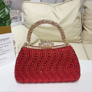 OEM evening <b>bag</b> Sparkling crystal evening <b>bag</b> crystal clutch Elegant party clutch Princess women clutch Custom made clutch - Product Image 2