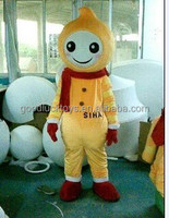 Mascotte ventilée de haute qualité, robe de Mascotte, costume de dessin animé de film
