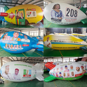 <span class=keywords><strong>Dirigible</strong></span> Inflable, Globo Gigante de Helio con Impresión de Logotipo Personalizado, Globo Publicitario Gigante Volador - Product Image 5