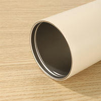 Gobelet isotherme en acier inoxydable 304, tasse à café ronde isolée sous vide, gris, noir, kaki foncé, usage professionnel, vente en gros