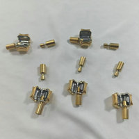 Fermoir magnétique en acier titane pour cordon en cuir DIY, fermoir de bijoux de style basique pour chaîne serpent droite