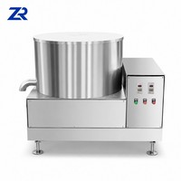 RVS centrifugale aardappelchips/friet ontvetter olie-water verwijderingsmachine