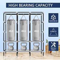 Armoire moderne pliable en tuyaux de fer, grande capacité pour 100 vêtements, rangement autoportant pour chambre à coucher