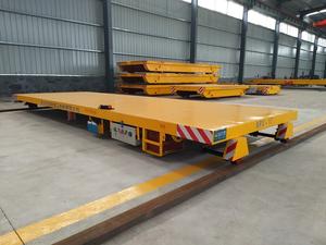 עגלת העברת מטענים על מסילה, נשלטת מרחוק, מפלדה, לעבודה כבדה, חשמלית, 30 טון, סוללת ליתיום, למפעל ייצור - Product Image 5