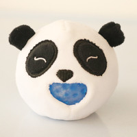 2022 nouveau visqueux stress balle relief avec une couverture en peluche mignon visqueux grenouille bureau stress balle relief pour vente