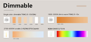 Downlight LED Empotrable de 9 Pulgadas, 32W, 3000-4000-5000k, 3CCT, 65mm de Alto, SMD, para Interiores, Comercial o Residencial - Product Image 5