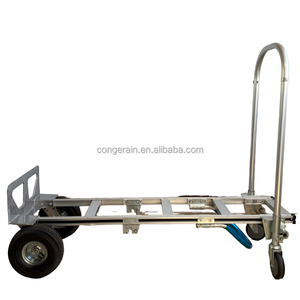 Plate-forme de chariot à double usage à quatre <span class=keywords><strong>roues</strong></span> robuste d'approvisionnement d'usine chariot à main pliable multifonctionnel/<span class=keywords><strong>brouette</strong></span> de chariot pour voiture lourde - Product Image 3