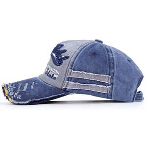 Casquette de baseball vintage effet vieilli avec broderie 3D personnalisée – Collection Hot Sale - Product Image 2