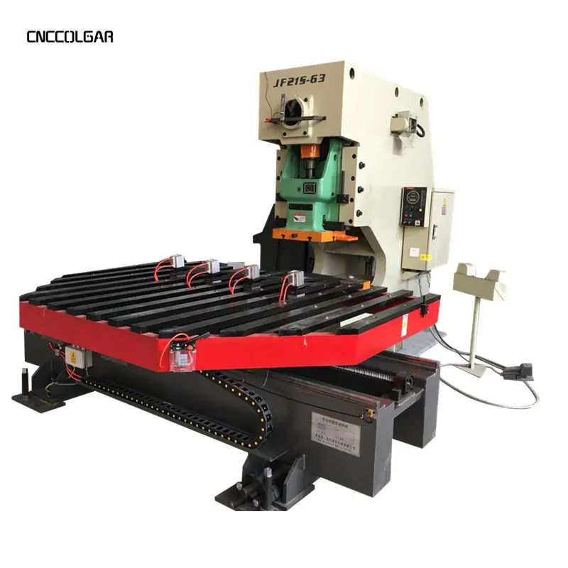 CNCColgar CNC máquina perforadora automática de metal máquina perforadora neumática de agujeros de acero