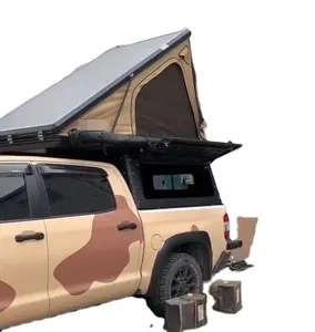 2024 China Hard Shell 4x4 Outdoor Truck Canopy Camper Hard Shell Roof Top Tents for Pickup