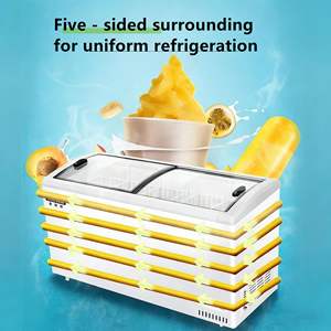 Congélateur coffre basse température à deux portes, <span class=keywords><strong>petit</strong></span> congélateur-réfrigérateur monotempérature pour la vente en gros - Product Image 5