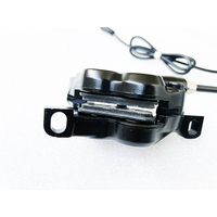 Frein à disque hydraulique à 4 pistons pour vélo électrique Bafang avec coupure de courant, câble étanche, ensemble de freins avant et arrière pour vélo électrique