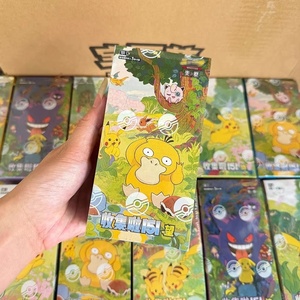 Caja de Sobres Completa de Pokémon Chinos <span class=keywords><strong>Psyduck</strong></span> y Pikachu, Colección 151 Hope 151c, Kanto Original Gen1, Tarjetas Coleccionables de Pokémon - Product Image 1
