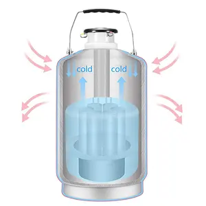 Small YDS-6 Cryo Biological Liquid Nitrogen Containers