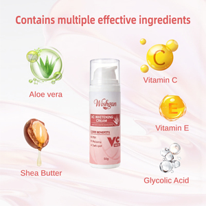 Crème éclaircissante à la vitamine C anti-taches <span class=keywords><strong>pour</strong></span> les taches brunes, le mélasma, le teint inégal, crème hydratante <span class=keywords><strong>pour</strong></span> le visage blanchissante - Product Image 2