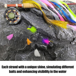 Ensemble <span class=keywords><strong>de</strong></span> matériaux <span class=keywords><strong>de</strong></span> montage <span class=keywords><strong>de</strong></span> <span class=keywords><strong>mouches</strong></span> 10 couleurs Ondulation Flashabou Leurre <span class=keywords><strong>de</strong></span> pêche faisant <span class=keywords><strong>des</strong></span> fournitures <span class=keywords><strong>pour</strong></span> les <span class=keywords><strong>mouches</strong></span> Flash Fiber Set 09D-0100 (B07) - Product Image 5