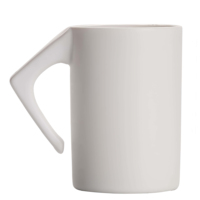 Taza de Café de Cerámica Reutilizable Ecológica Simple Nórdica de 350 ml, Personalizada, Negra, Blanca, Mate y Brillante, de Alta Calidad y Lujo, OEM