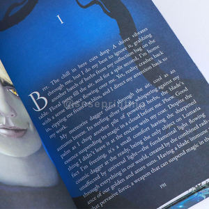 บริการพิมพ์หนังสือปกแข็งแบบหนาพิเศษ พร้อมปั๊มฟอยล์พรีเมียม ฉบับพิเศษ นิยายแฟนตาซี รวมเล่ม ขอบปิดทอง - Product Image 6