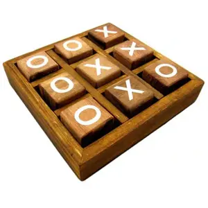 Vente chaude de pièces d'échecs en bois de haute qualité pour enfants XO jeu d'échecs table d'échecs extérieure