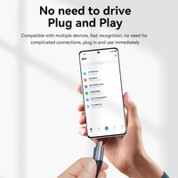 Adaptador de Cable USB C OTG Veggieg, Conector Adaptador USB3.0 Hembra a Tipo C Macho, Convertidor de Cable de Datos OTG