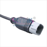 Conjunto de cableado DEUTSCH DT06-6S de ajuste directo para arneses de cabina de camiones pesados, calidad OEM, con revestimiento resistente a la abrasión y cable entrelazado.